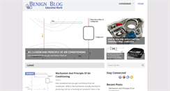 Desktop Screenshot of benignblog.com