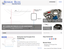 Tablet Screenshot of benignblog.com